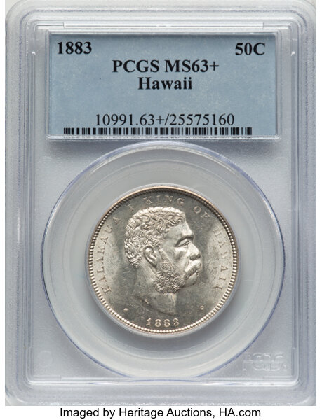 1883 50c Hawaii MS thumbnail 7