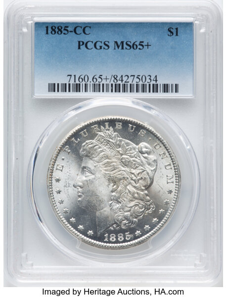 1885-CC $1  Dash Under 8, VAM-2A MS thumbnail 19