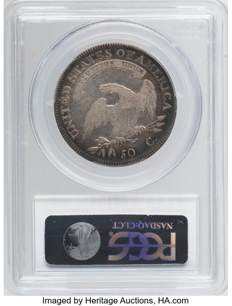 1807 50c Capped Bust, Small Stars, O-113a MS thumbnail 5
