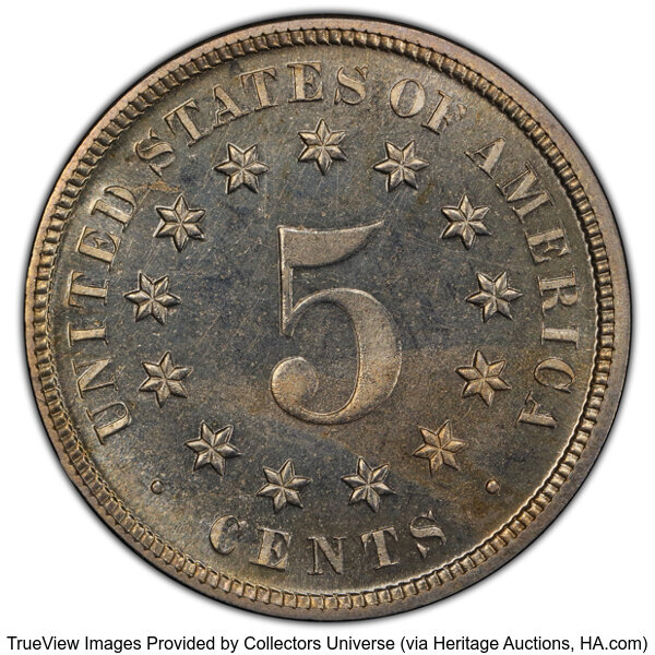 1870 5c PR65 thumbnail 6