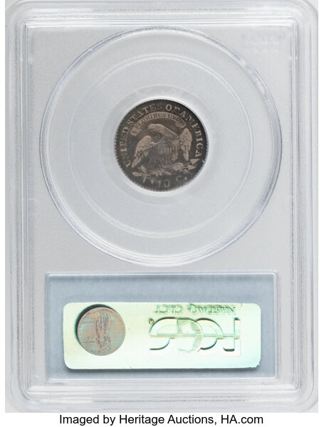 1824/2 10c Flat Top 1, JR-1 MS thumbnail 10