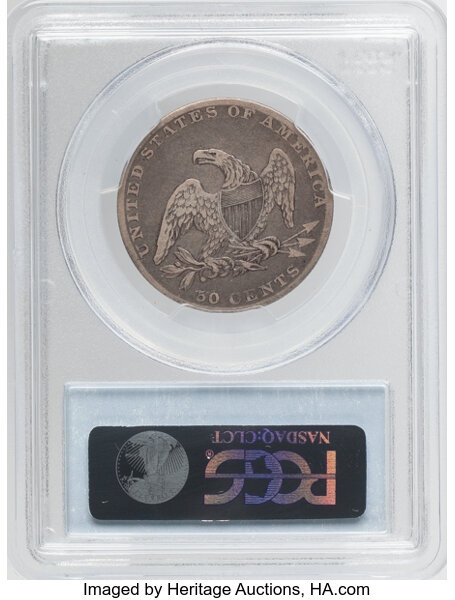 1837 50c Reeded Edge G6 thumbnail 21