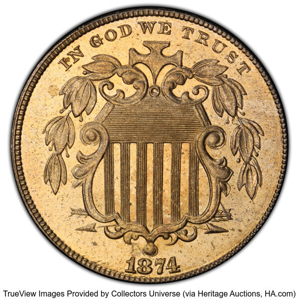 1874 5c XF40 thumbnail 20
