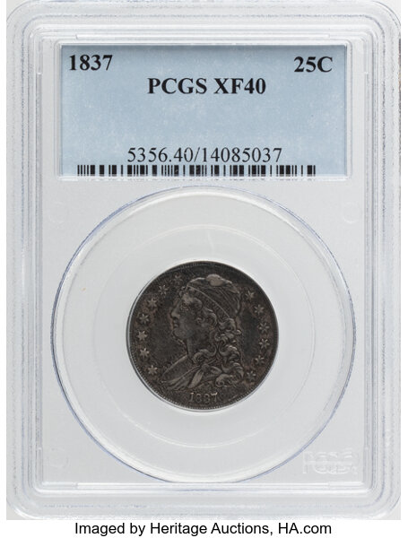 1837 25c B-4 MS thumbnail 2