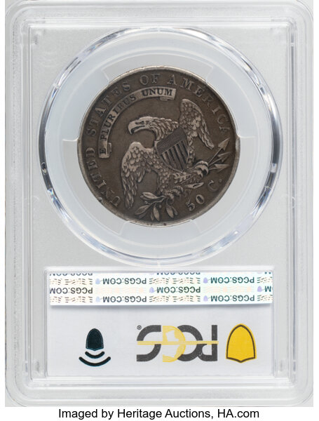 1834 50c Small Date, Small Letters, O-121 MS thumbnail 6