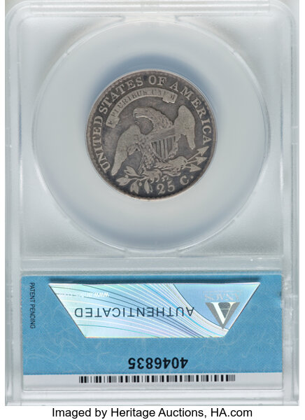 1818/5 25c Overdate, B-1 MS thumbnail 11