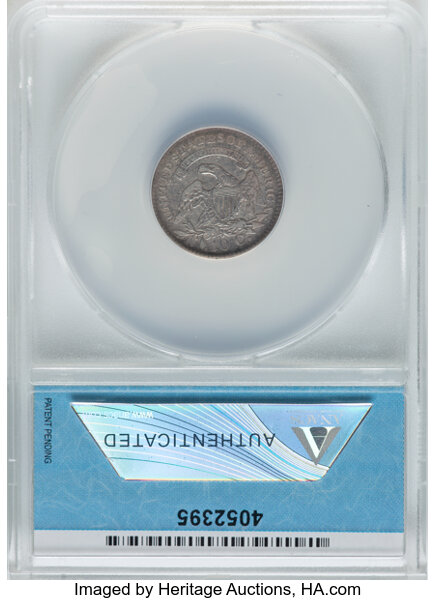 1821 10c Large Date, JR-7 MS thumbnail 5