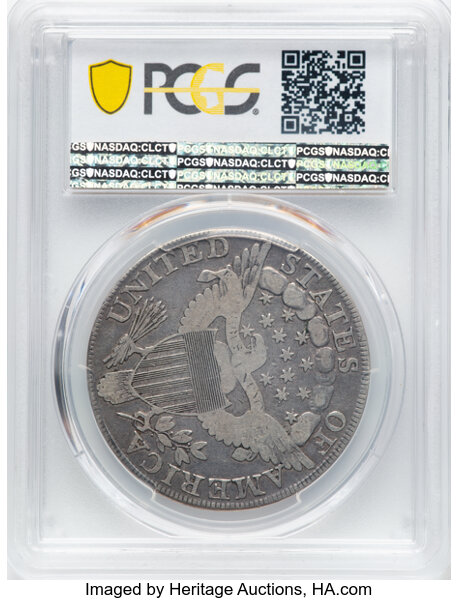 1802 $1  Narrow Date, B-6, BB-241 MS thumbnail 12