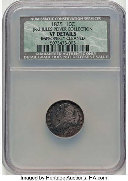 1825 10c JR-2 MS thumbnail 3