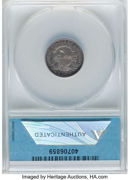 1828 10c Small Planchet, Small Date, JR-1 MS thumbnail 5