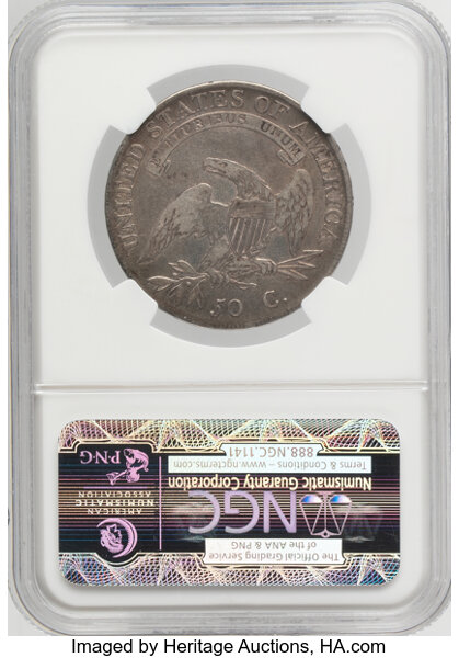 1807 50c Capped Bust, 50/20, O-112 MS thumbnail 16