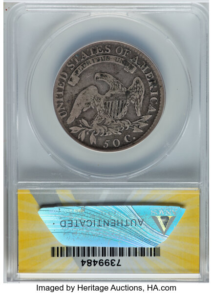 1818/7 50c Large 8, O-103 MS thumbnail 4