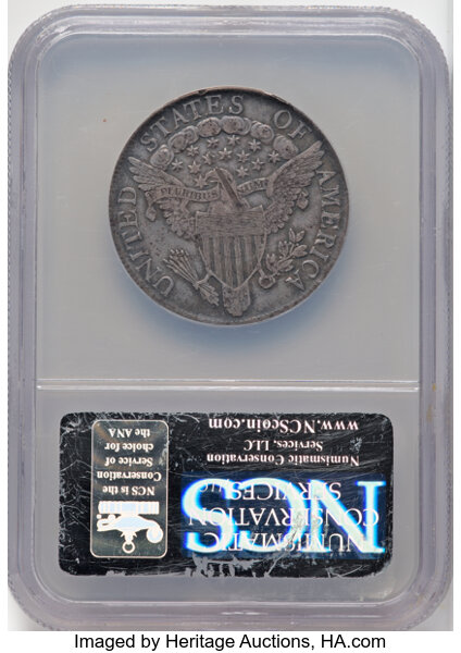 1806 50c Pointed 6, No Stem, O-109 MS thumbnail 17