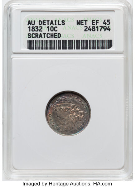 1832 10c JR-5 MS thumbnail 2