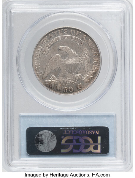 1823 50c Ugly 3, O-110a MS thumbnail 8