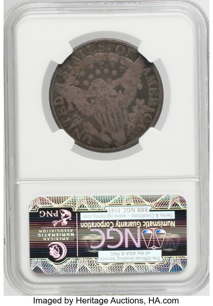 1803 50c Large 3, 12 Arrows, O-101 MS thumbnail 12