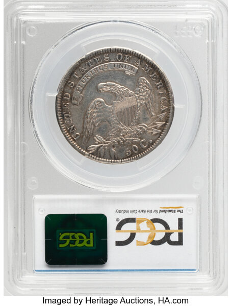 1834 50c Large Date, Small Letters, O-105 MS thumbnail 4