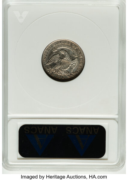 1834 10C Large 4, JR-1 MS thumbnail 6
