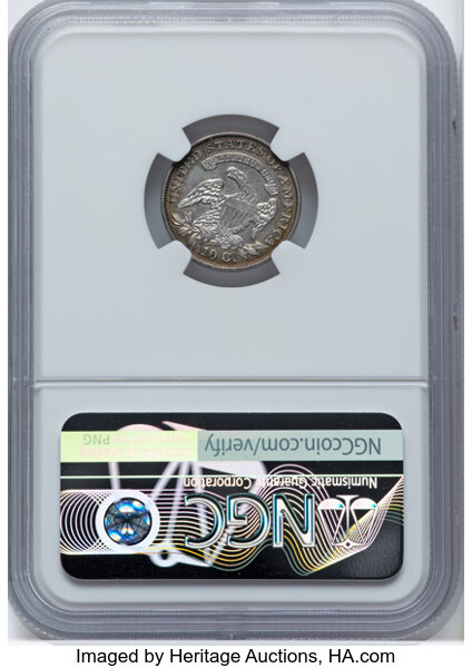 1830 10c Medium 10C, JR-7 MS thumbnail 4