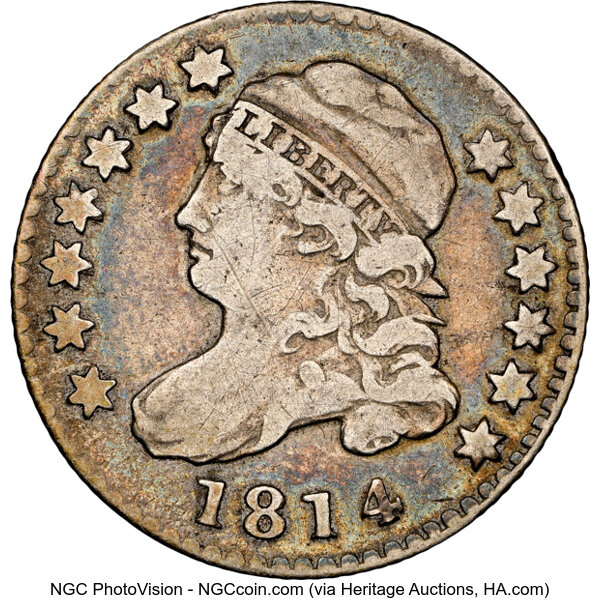 1814 10c STATESOFAMERICA, JR-5, FS-901 MS thumbnail 3