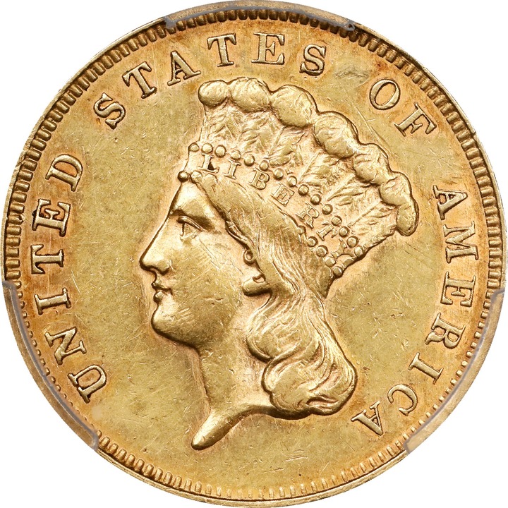 Image for 1866 $3 G4