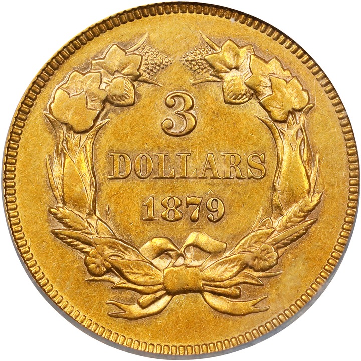 1879 $3 VF35 thumbnail 21