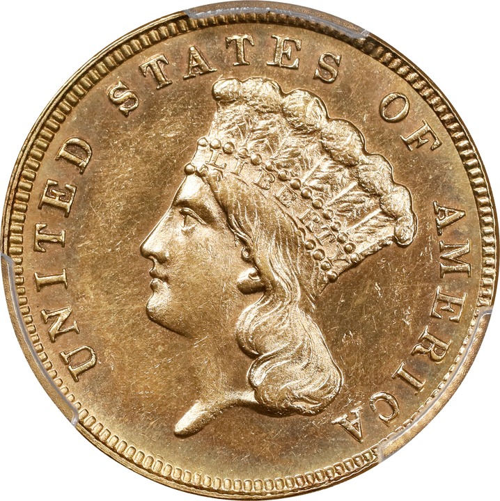 1887 $3 VF20 thumbnail 3