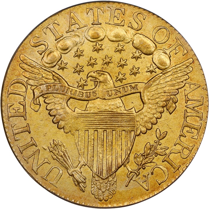 1806 $5  Knob 6, 7x6 Stars XF45 thumbnail 20