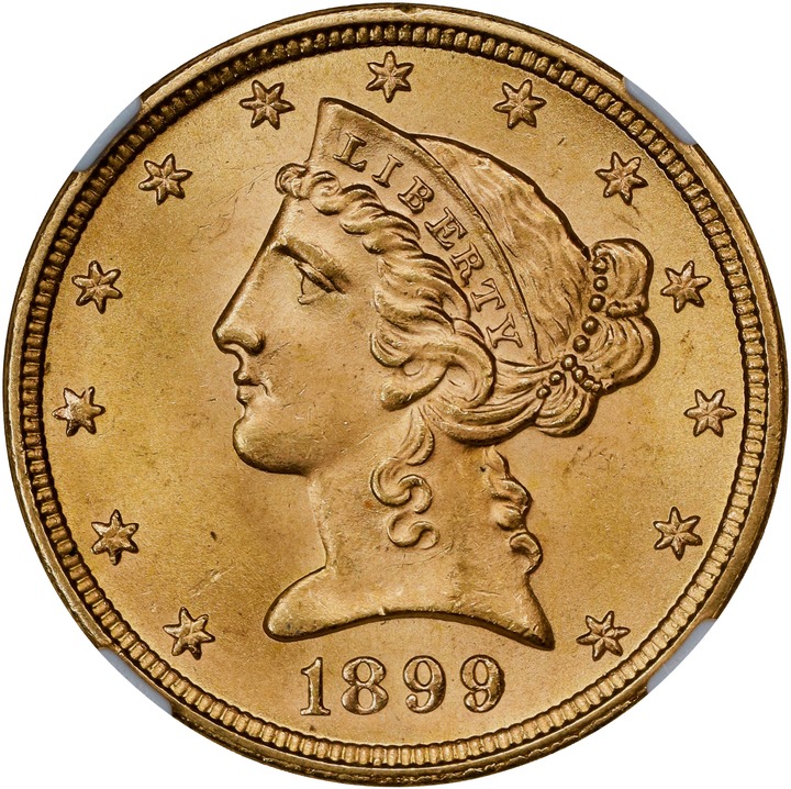 1899 $5  MS thumbnail 11
