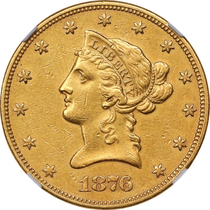 1876 $10  MS thumbnail 3