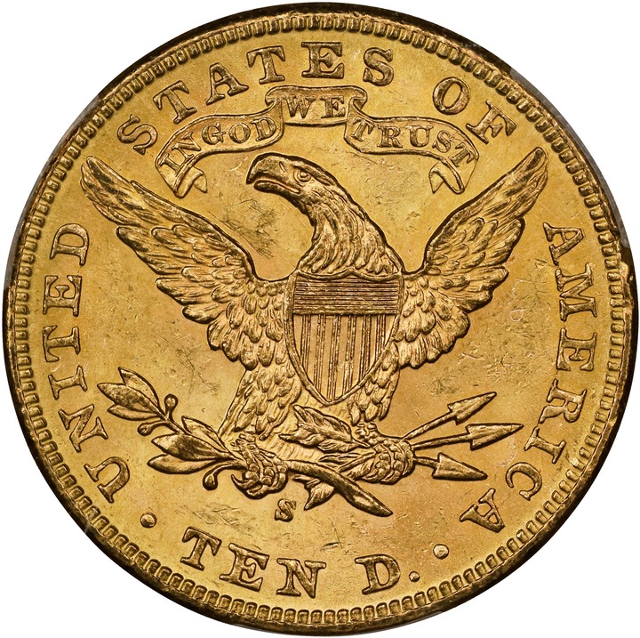1899-S $10 MS63 thumbnail 4