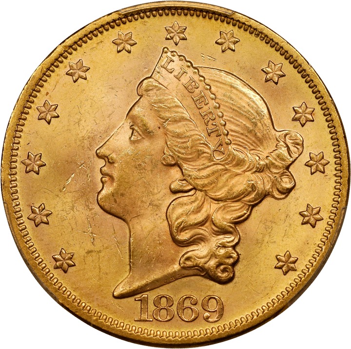 1869 $20  MS thumbnail 5