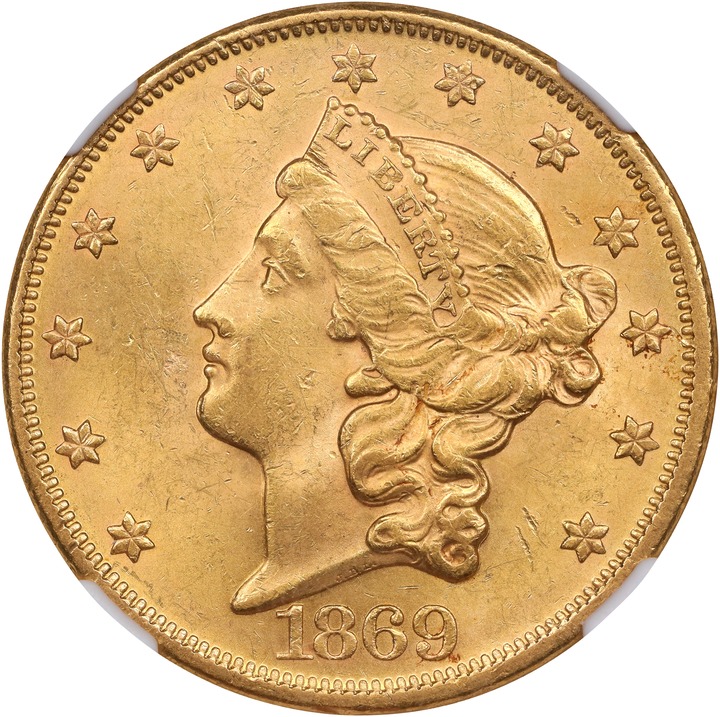1869 $20  MS thumbnail 6