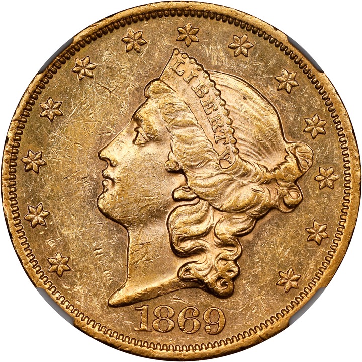 1869 $20  MS thumbnail 8