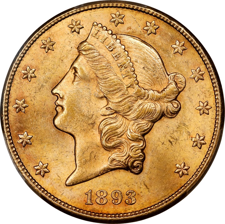 1893-CC $20  MS thumbnail 9