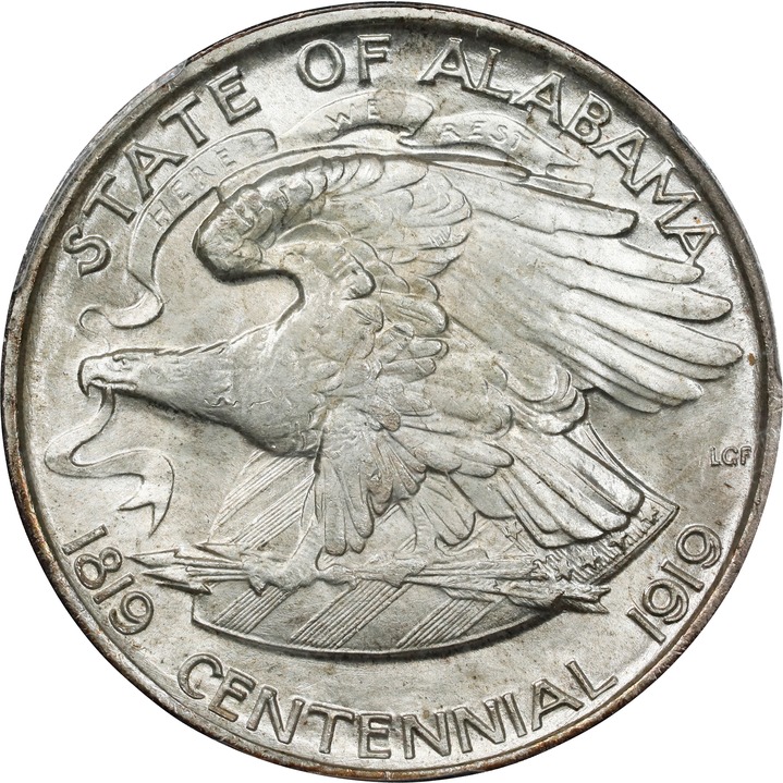 1921 50c Alabama, 2x2 MS62 thumbnail 19