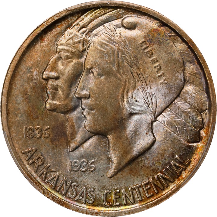 Image for 1936 50c Arkansas MS66
