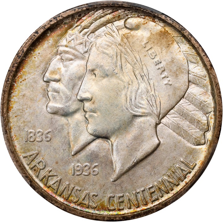 Image for 1936-S 50c Arkansas MS67