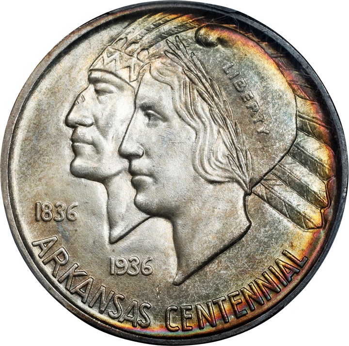 1939-D 50c Arkansas MS65 thumbnail 3