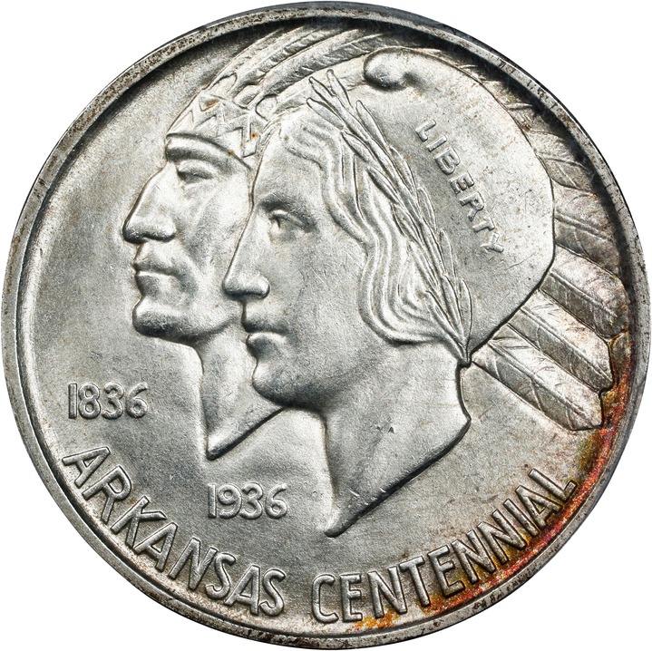 1939-D 50c Arkansas MS65 thumbnail 5