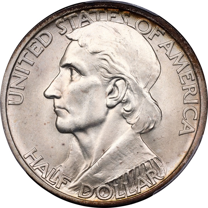1938 50c Boone MS66 thumbnail 3