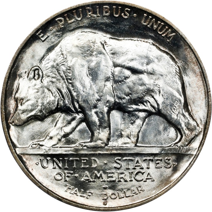 1925-S 50c California Jubilee MS67 thumbnail 2