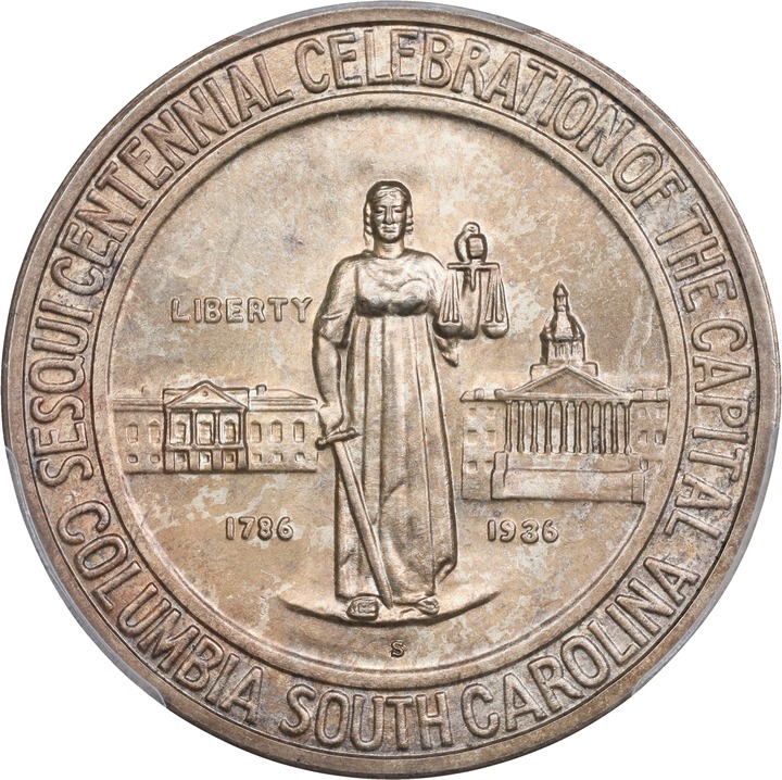 1936-S 50c Columbia MS66 thumbnail 5