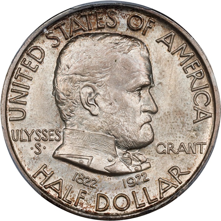Image for 1922 50c Grant Memorial, with Star MS66