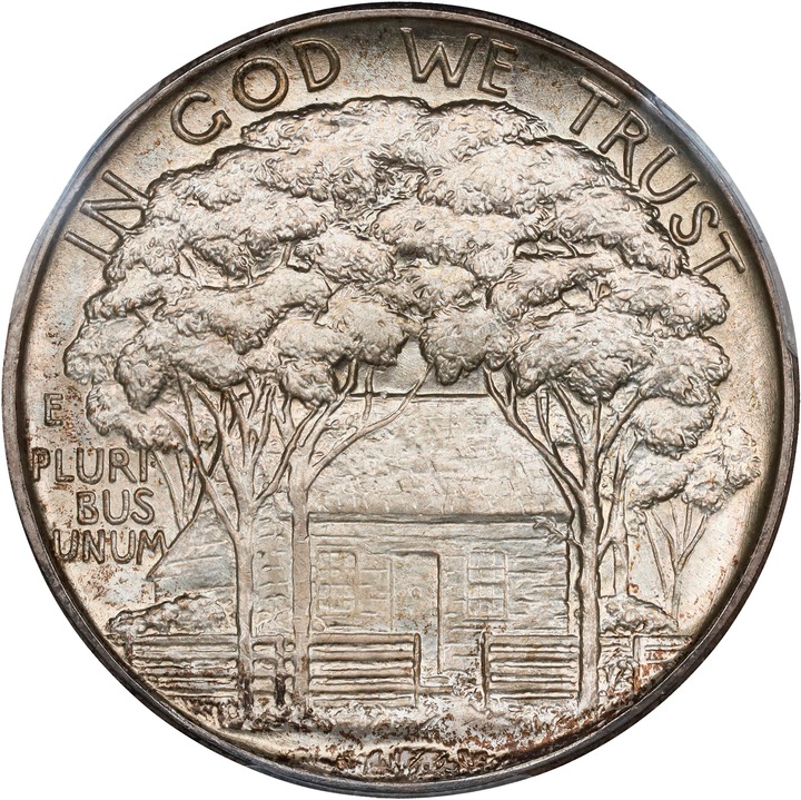1922 50c Grant Memorial, with Star MS66 thumbnail 2