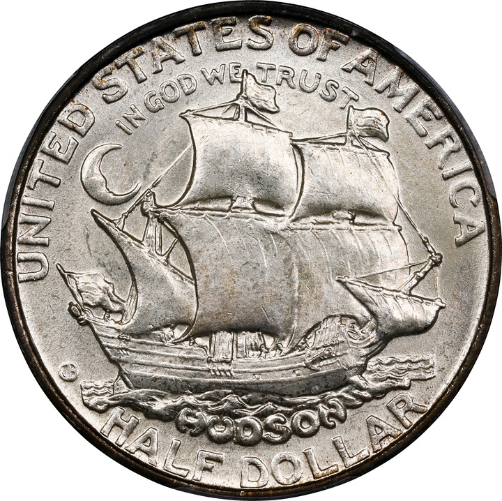 1935 50c Hudson MS66 thumbnail 2