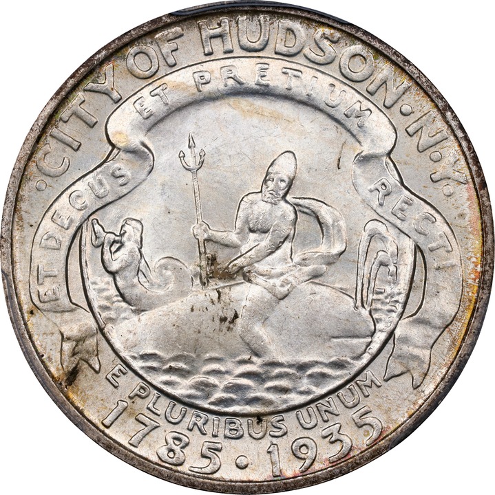 1935 50c Hudson MS66 thumbnail 3
