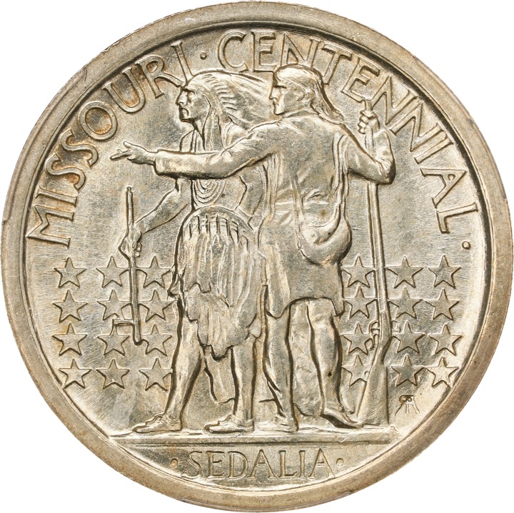1921 50c Missouri AU53 thumbnail 22