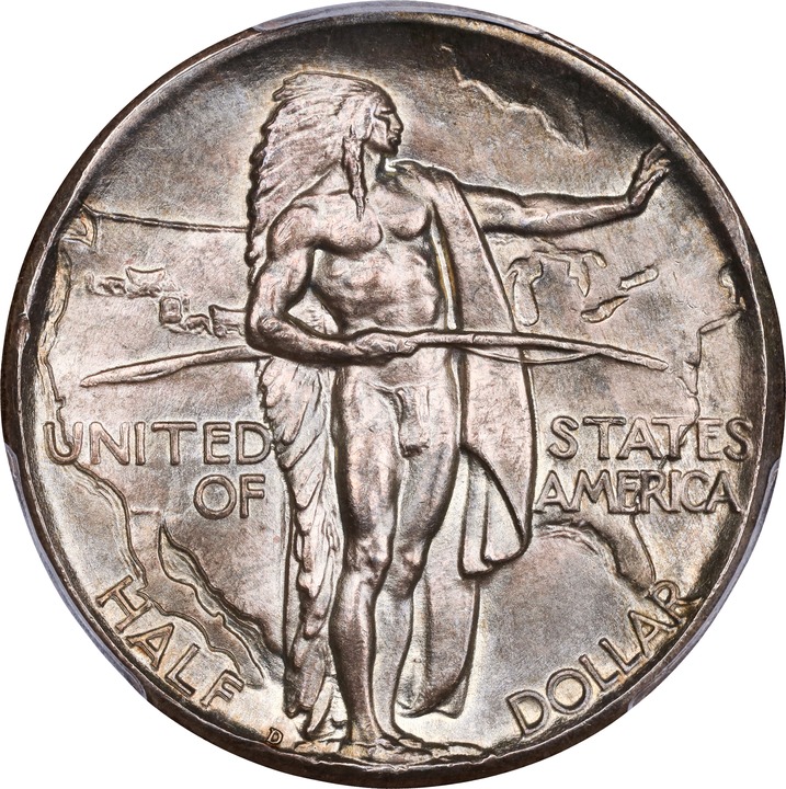 1933-D 50c Oregon Trail MS65 CAC thumbnail 5