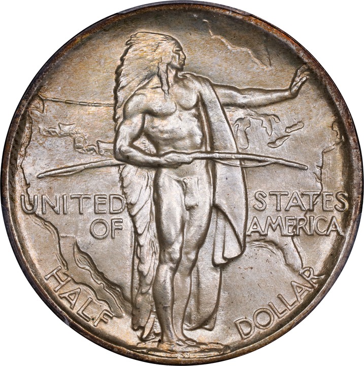 1936 50c Oregon Trail MS67 thumbnail 3